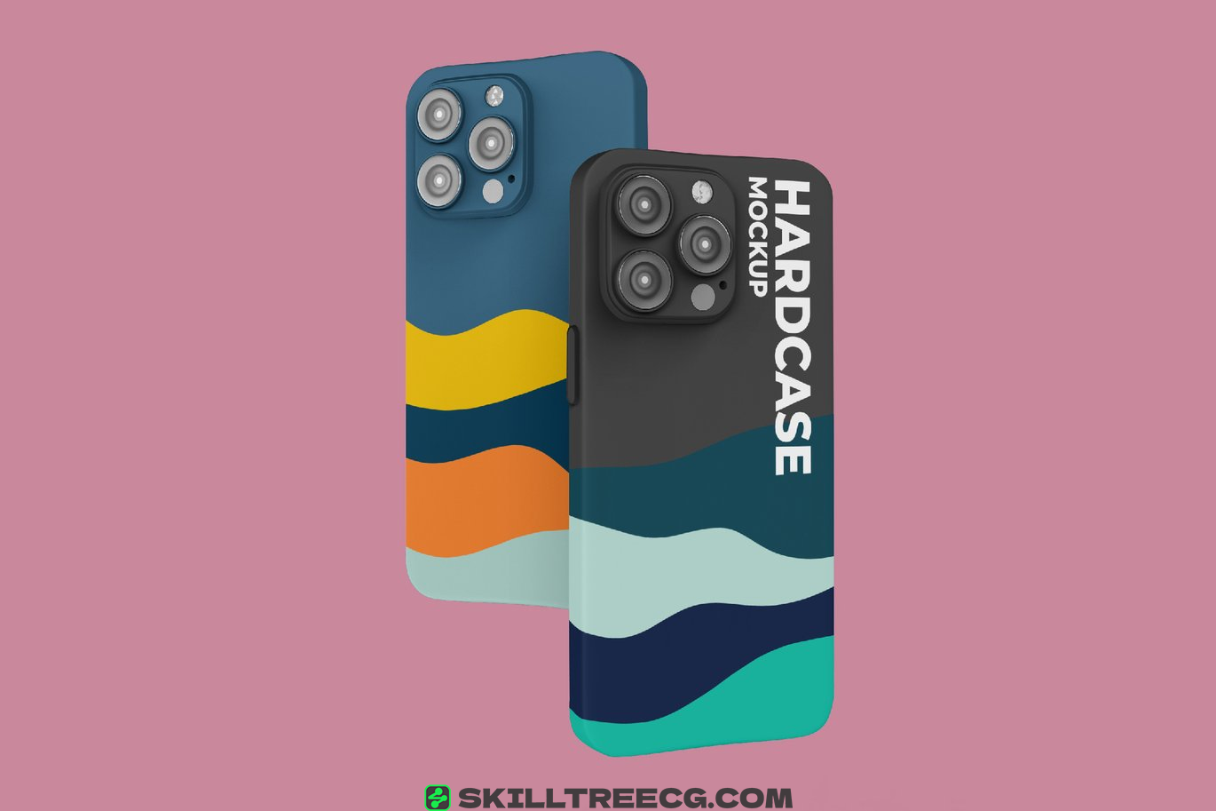 图片[4]-Smartphone Hardcase Mockup 4 Views（465541）-技能树